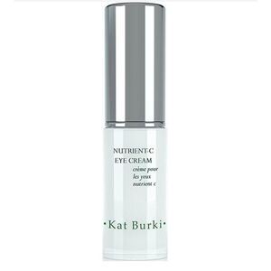 NIB Kat Burki Eye Cream with 8% Stabilized Vitamin C & Caffeine. Dark Circle Red